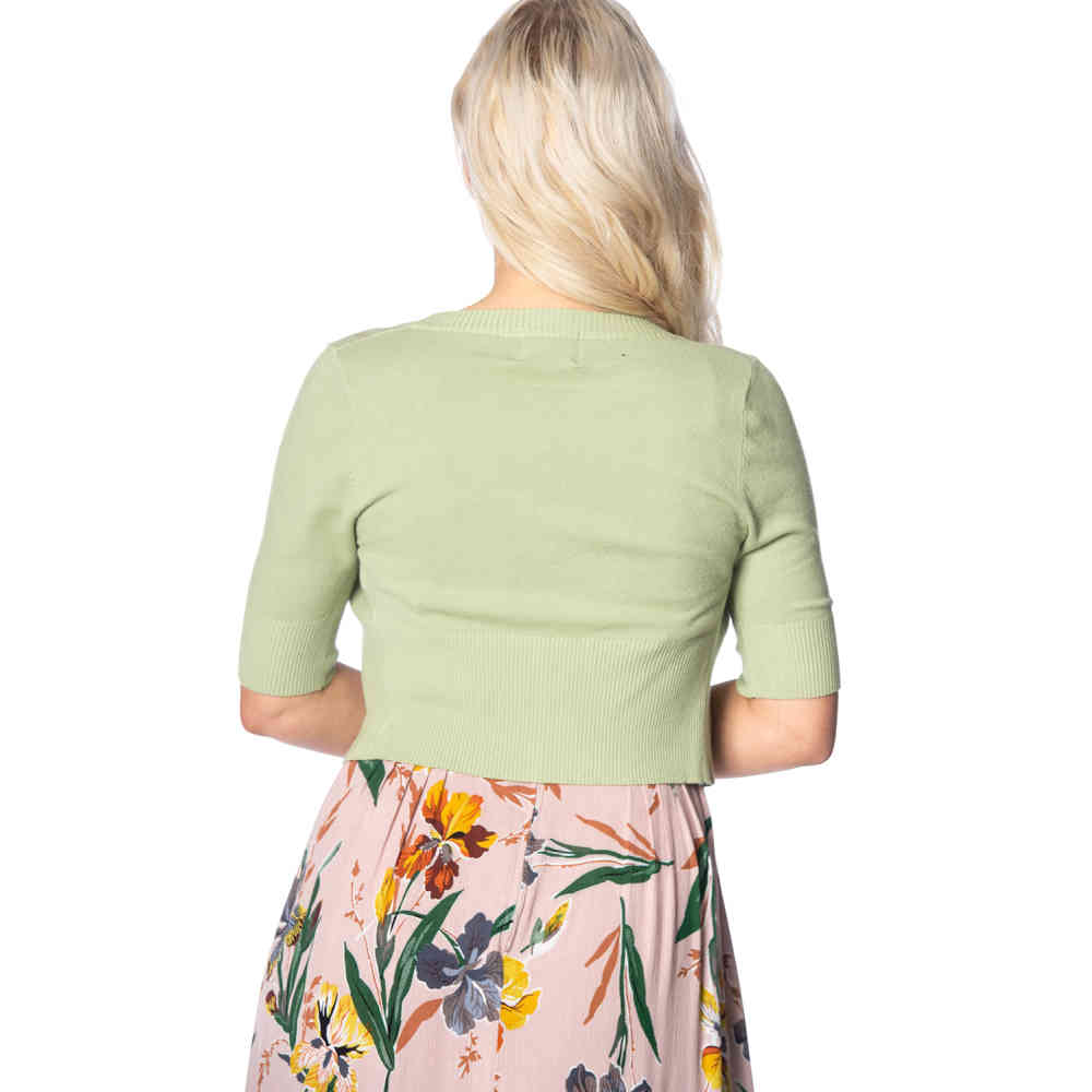 Dancing Days - Sweet Dreamer Strickjacke - Olivgrün